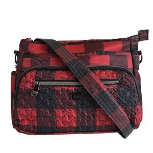 LUG Shimmy SE Crossbody Tartan Plaid
